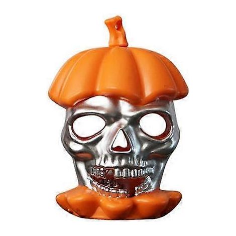 Bougie lumineuse LED colorée pour Halloween, bougeoir de table ou de bureau, décoration pour fête d'Halloween sur le thème des citrouilles, décoration pour la maison B3