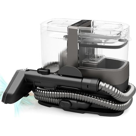 COSTWAY Lavatappeti Aspirapolvere Tessuti, 1800W Pulitore Portatile con Vapore, Sterilizzazione, Aspirazione Potente da 17 kPa, Macchina per Pulizia con Accessori (1/2)