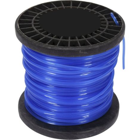 Filo per decespugliatore stellato 3 mm 60 mt bobina tagliaerba giardino cavo matassa 596to (1/3)
