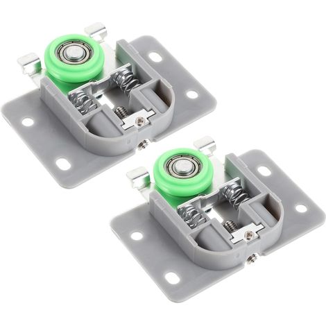 pour portes coulissantes de placard 2 pièces Kit de