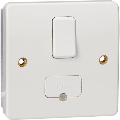MK Logic Plus K330 WHI - Unità di connessione con interruttore bipolare, 13 A, con uscita flessibile (1/5)
