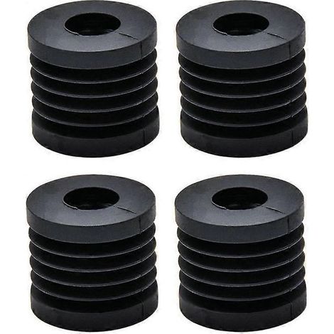 Lot de 4 pieds anti-vibrations pour imprimante 3D Bambu Lab séries X1 et P1P. Pieds universels en caoutchouc antidérapants et amortisseurs. (1/5)