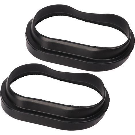 2-teilige Ersatz-Gummidichtung für den Ansaugschlauch des Luftansaugrohrs/-kanals für Suzuki GSXR 600 750 1000 (1/5)