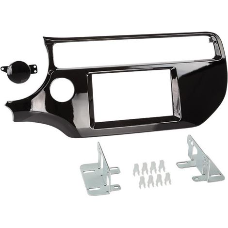 Kit Support Autoradio compatible avec Kia Rio Noir brillant