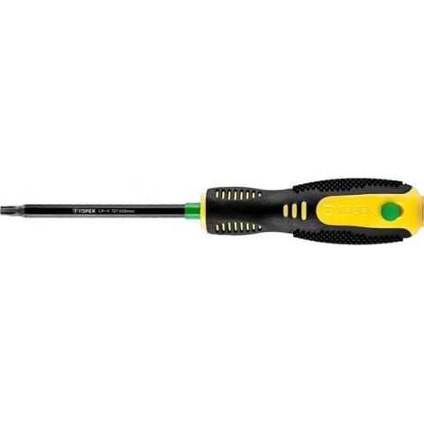 FPLUS destor.torx tx-10 , Destornillador T10x190mm Punta extra endurecida, Magnética,     Acero CrV