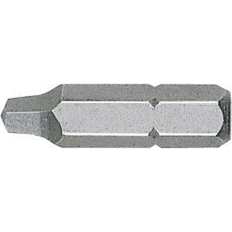 Pointe carrée WITTE STANDARD, guide court 1/4", n° 3x25 pour vis.