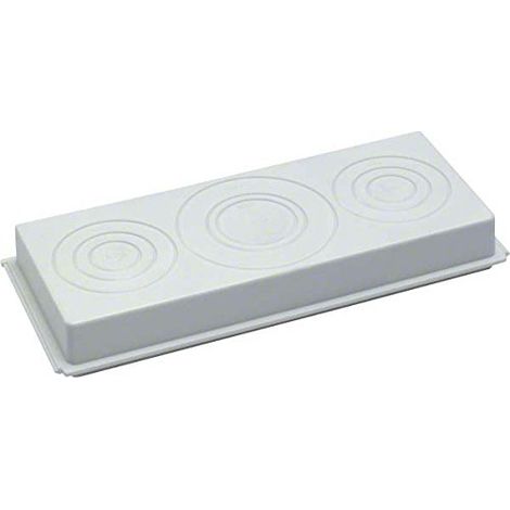 HAGER FZ362 PLAQUE DE BRIDE EN PLASTIQUE