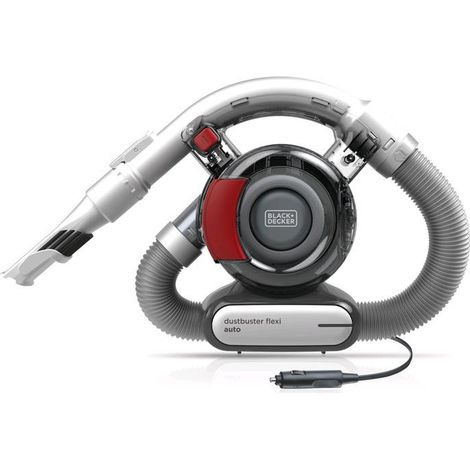Black & Decker PD1200AV Aspirapolvere senza sacco rosso e grigio (1/4)