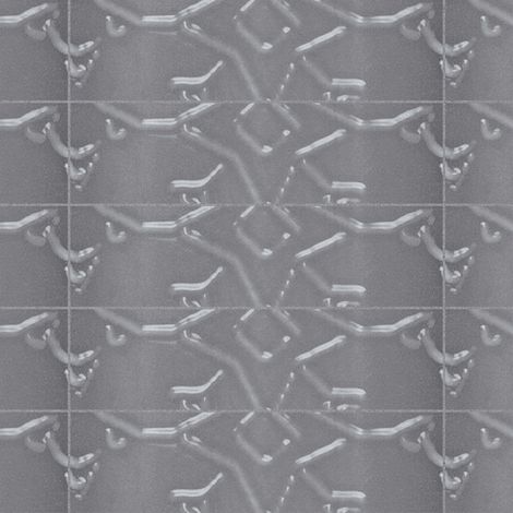 Carrelage effet Zellige Gris 30x7,5x0,82 cm Salerno - Mur intérieur (vendu par carton de 0,5 m²) - RO'MA CARRELAGE
