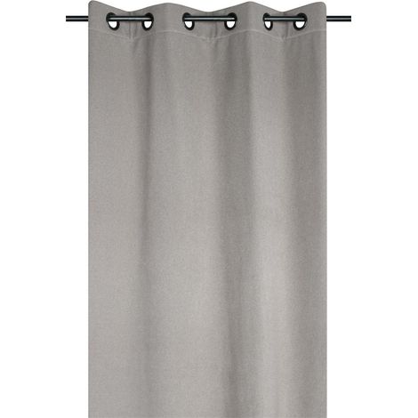 Rideau isolant à œillets pour un intérieur confortable et élégant Naturel 140x260 cm (1/2)