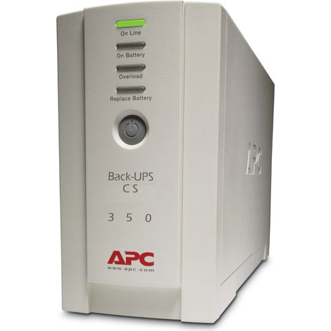 APC Back-UPS alimentation d'énergie non interruptible Veille 0,35 kVA 210 W 4 sortie(s) CA (1/4)