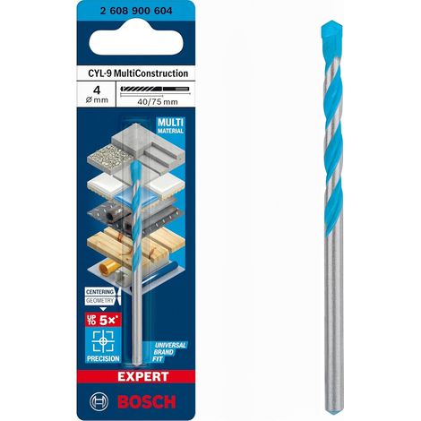 Bosch CYL-9 Mehrzweckbohrer Ø 4 mm EXPERT MultiContruction