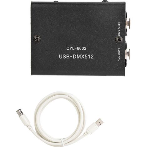 512 canaux USB vers DMX DMX512 lumière LED DMX contrleur d'éclairage de scène canaux Module décodeur (1/5)