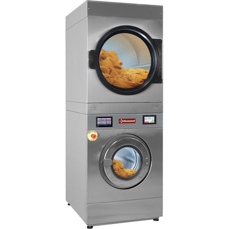 Lave-linge super essorage + séchoir rotatif - 11 kg - Diamond (1/3)