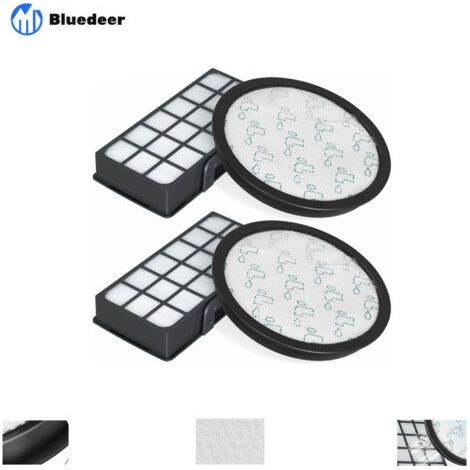 Confezione da 2 filtri HEPA per aspirapolvere ciclonici Rowenta Silence Force – Modelli compatibili: RO7647EA, RO7663EA, RO7676EA, RO7681EA – Filtro in schiuma lavabile - ZR903701 (1/4)