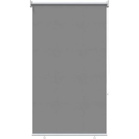 Store enrouleur extérieur avec protection UV, gris clair, 60 x 140 cm (1/5)