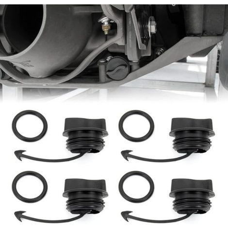 1 jeu. Couleur : Noir. Matériau : ABS. Bouchon de vidange pour bateau à moteur 292002024 292001352 29 (1/5)