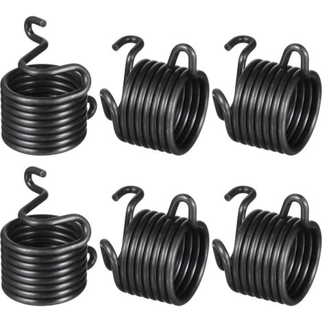 6 Pièces Ressorts De Burin Pneumatique En Acier Pour Marteau À Air Accessoires De Pelle Pneumatique 10.5X3.5X4.5 Cm Facile À Installer Et Transporter (1/5)