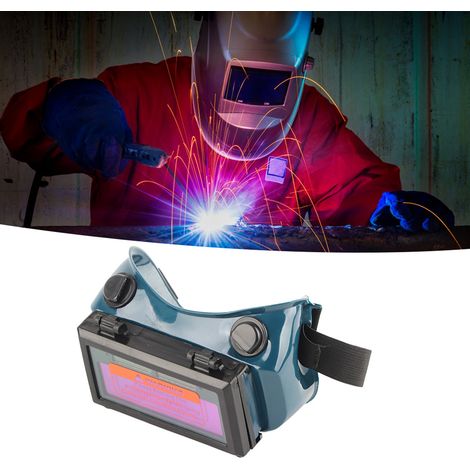 Schweißerbrille, selbstverdunkelnde Schweißerschutzbrille, Augenschutzblende, Industriebedarf (1/5)