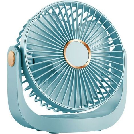 Ventilateur portable réglable ultra-silencieux – 5 vitesses – USB (1/4)