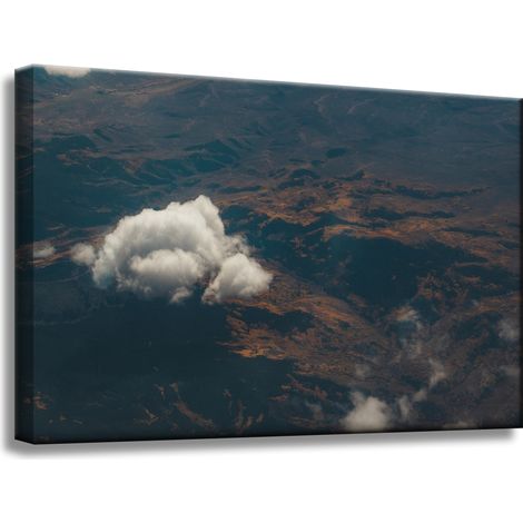 Leinwanddruck Natur aus der Vogelperspektive 60x40 cm