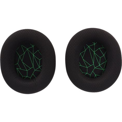 Protection auditive Headphone Ear Pad Replacement Upgraded High Elasticity Ear Cushion Pads for SteelSeries Arctis 3/5/7 Green Silk Protection auditive (1/4)