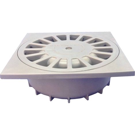 Vertikaler PVC-Siphon T-88, 150 x 150 x 50,5 mm / ø50 mm