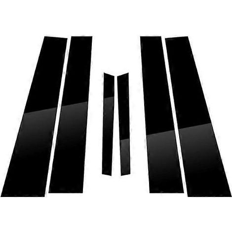 Garniture adhésive de montant de porte et de montant de porte noir laqué brillant pour Kia Cerato K3 Forte 2014 2015 2016 2017 2018 (1/5)