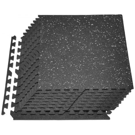 Tapis de Sol Puzzle Fitness 12PCs 61x61x1 cm Dalles en Mousse EVA (1/5)