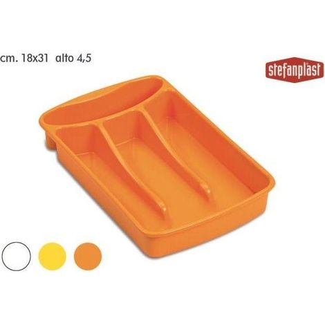 6PZ PORTAPOSATE POSTI LINEA PRIMAVERA POLIPROPILENE COLORE BIANCO cm18x31x4,5h