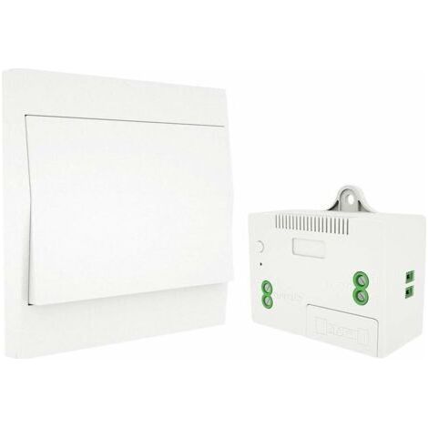 RF433 Funkschalter, batterielos, Wandfernbedienung, selbstversorgend, keine Verkabelung, Sender für Wandpanel (1-Wege-Set) (1/4)