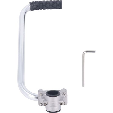 Poignée de taille-haie en alliage d'aluminium ergonomique, accessoire de remplacement pour guidon de taille-bordure. (1/5)