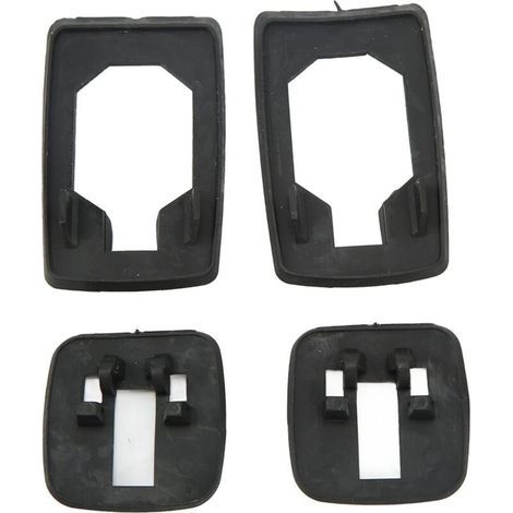 Lntyq Kit de 4 joints de poignée de porte de voiture en caoutchouc noir, adaptés à la VW Golf III 3, avant et arrière gauche et droite (1/5)