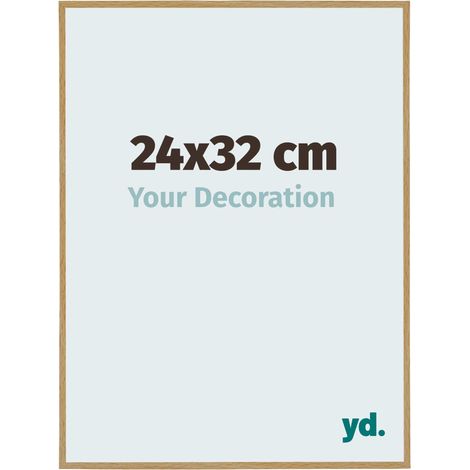 yd. - Cadre photo 24x32 - Hetre Clair - Plastique - Evry