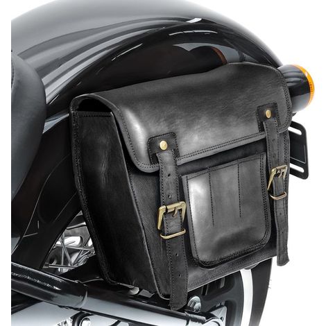 Satteltasche für Custom-Motorrad SV4 schwarz CB19624