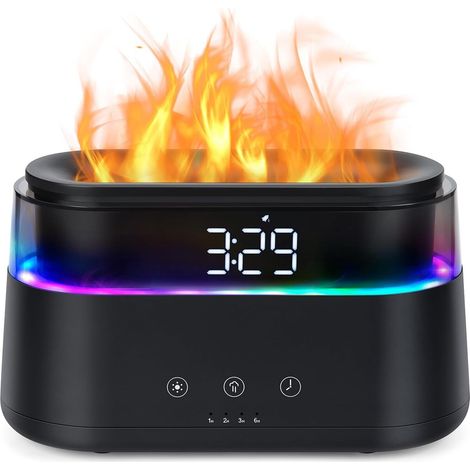 Diffusore di oli essenziali, 21 LED a colori variabili, timer e funzione di spegnimento automatico in caso di basso livello dell'acqua, diffusore di aromi e umidificatore d'aria a nebulizzazione fredd (1/5)