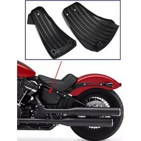 Pair of side battery covers for Harley Softtail Street Bob FXBB FXBBS 18-22 motorcycles (1/5)