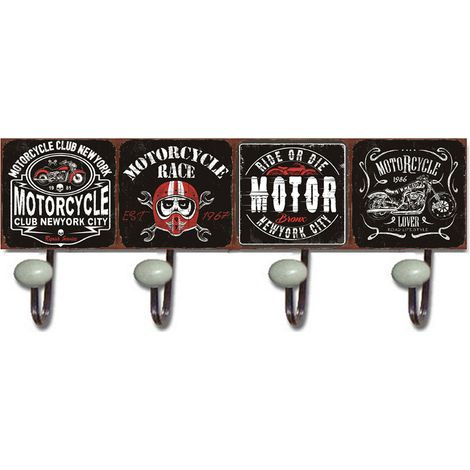Signes Grimalt Mur Percero Orano Percha Motorcycle Perceros Black 7x40x18cm 27054