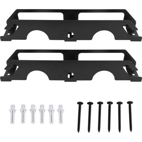 GARRYFIZH 2 Porte-outils pour meuleuse d'angle - Support mural pour ponceuse/découpeuse, rangement atelier/garage