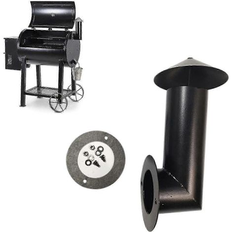 Cheminée à charbon compatible avec le barbecue Pitboss Camp (1/5)