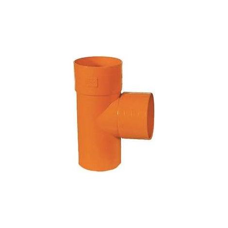 DERIVAZIONE  87°  IN PVC ROSSO                                         Diam. 32