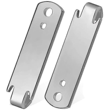Outil de tension de fil de clôture (lot de 2) - Pince à tordre le fil de clôture - Gain de temps - Outil pour clôture en fil barbelé - Argenté (1/5)