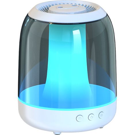 Air Humidifier, Portable Air Humidifier for Home, USB Silent Bedroom for Office, Winter Regulating Hydration-Bluetooth (1/4)