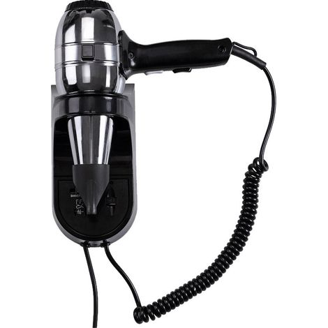 Asciugacapelli Phon a Pistola 1300W Vama Eternity Shaver Acciaio Inox (1/2)