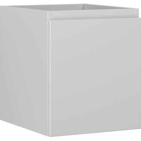 Mexen Orio Badezimmerschrank für Waschtischunterschrank 40 cm, 1 Schublade, grau matt - 91A10-04047-1-BF62 (1/5)