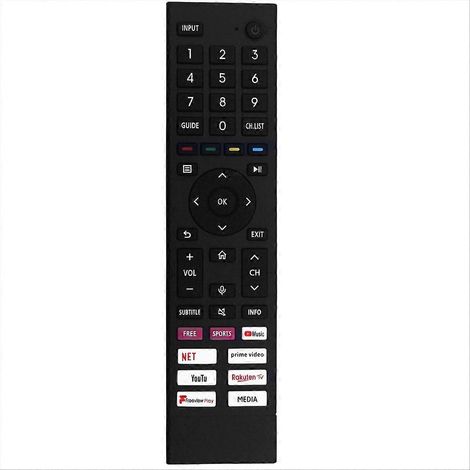 ERF3A80 Ersatzfernbedienung für Android UHD 4K Smart TV (1/5)