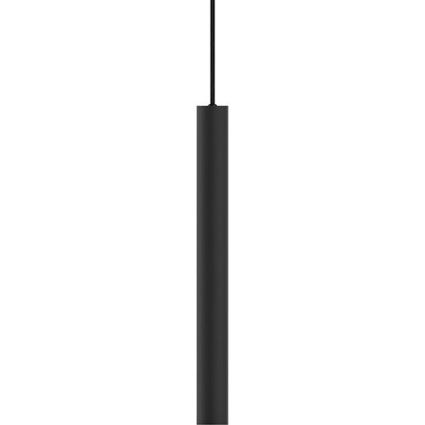 Ideal Lux LOOK Plafonnier Slim à suspension noire
