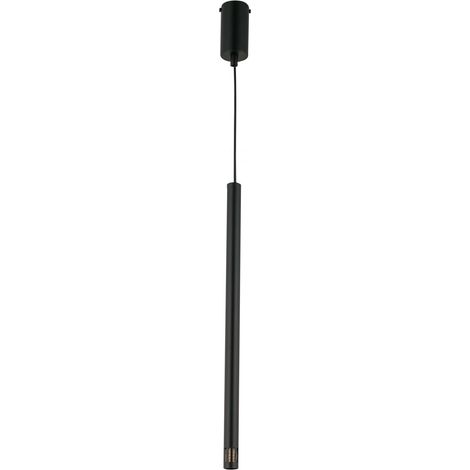 Suspension moderne tube noir Sopel Laser G9 3W Sigma (1/2)