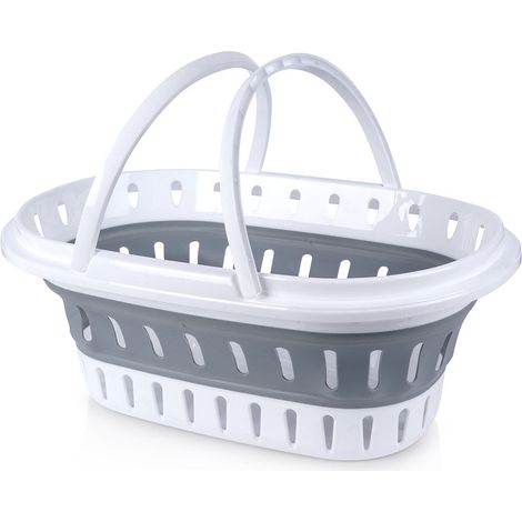 Panier Linge Pliable Gain De Place, Grande Capacité - Bathroom Solutions (1/5)