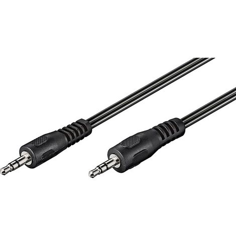 Cable JACK 3,5 Stereo Macho-Macho 3,5 Stereo  2,5metros